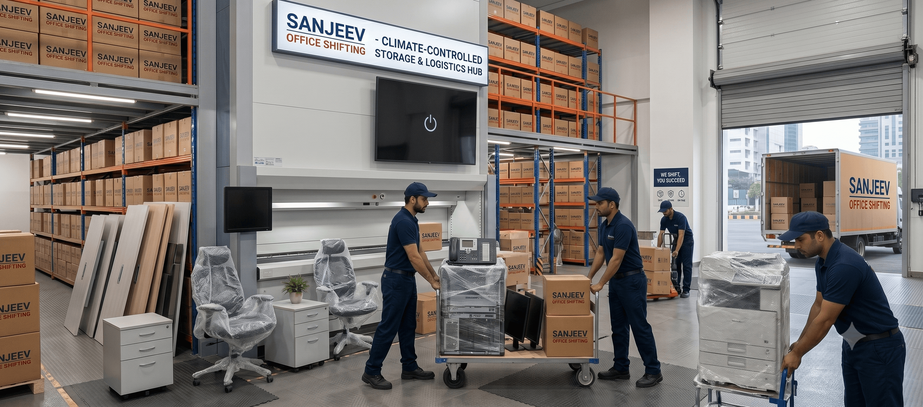 Professional office movers and packers in Delhi